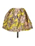 MSGM 100% Polyester Floral Yellow Casual Skirt Size EU (IT) 38 / US 2 - photo 2