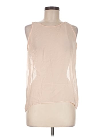 HELMUT Helmut Lang Sleeveless Silk Top (view 1)