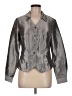 Croft & Barrow Metallic Silver Jacket Size M - photo 1