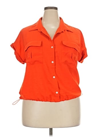 Blush Short Sleeve Blouse (view 1)