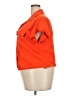 Blush 100% Polyester Orange Short Sleeve Blouse Size 2X - photo 5