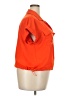 Blush 100% Polyester Orange Short Sleeve Blouse Size 2X - photo 4