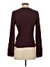 Venus Burgundy Long Sleeve Blouse Size S - photo 2