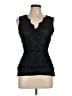 Unbranded Black Sleeveless Blouse Size L - photo 1