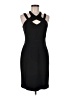 CeCe 100% Polyester Black Cocktail Dress Size 6 - photo 1
