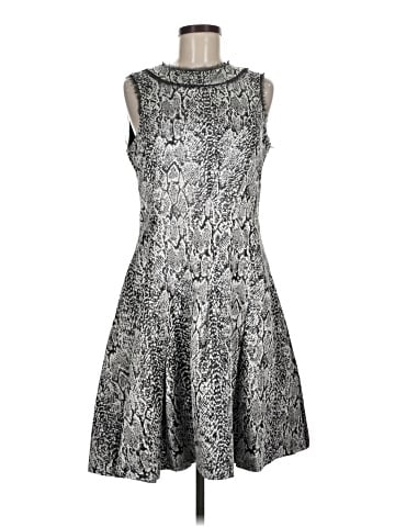 Pink Tartan Cocktail Dress (view 1)