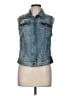 Boston Proper Blue Denim Vest Size M (estimated) - photo 1