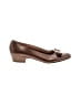 Salvatore Ferragamo 100% Leather Brown Heels Size 7 (narrow) - photo 1