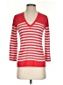 Lauren by Ralph Lauren Stripes Red Pullover Sweater Size S - photo 1