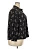 DR2 Paisley Black Long Sleeve Blouse Size 2X - photo 4