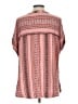 Easel 100% Rayon Pink Short Sleeve Blouse Size L - photo 2