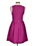 Everly 100% Polyester Solid Purple Cocktail Dress Size S - photo 2