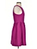Everly 100% Polyester Solid Purple Cocktail Dress Size S - photo 4