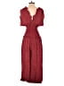 Max Studio Hearts Red Jumpsuit Size L - photo 2