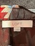 Ann Taylor LOFT 100% Polyester Brown Long Sleeve Blouse Size L - photo 7
