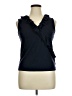 Chaps 100% Cotton Blue Sleeveless Blouse Size XL - photo 1