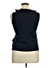 Chaps 100% Cotton Blue Sleeveless Blouse Size XL - photo 2