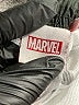 Marvel 100% Polyester Print Black Shorts Size 9 - 10 - photo 3