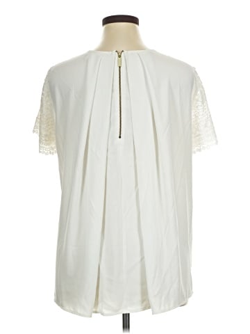 MICHAEL Michael Kors Short Sleeve Blouse (view 2)