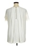 MICHAEL Michael Kors Ivory Short Sleeve Blouse Size XL - photo 2
