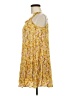 Timing 100% Rayon Yellow Casual Dress Size M - photo 5