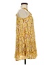 Timing 100% Rayon Yellow Casual Dress Size M - photo 4