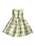 Bonnie Jean Plaid Yellow Dress Size 3T - photo 2