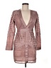 Missguided 100% Polyester Pink Cocktail Dress Size 6 - photo 1