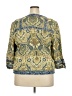 Chico's Paisley Gold Jacket Size XXL (4) - photo 2