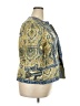 Chico's Paisley Gold Jacket Size XXL (4) - photo 4