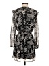Socialite 100% Polyester Paisley Black Cocktail Dress Size XS - photo 2