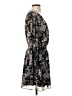 Socialite 100% Polyester Paisley Black Cocktail Dress Size XS - photo 4