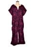 Agnes & Dora Paisley Purple Jumpsuit Size 3X - photo 1