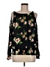 Allison Joy 100% Polyester Black 3/4 Sleeve Blouse Size M (estimated) - photo 1