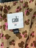 CAbi 100% Polyester Animal Print Brown Casual Dress Size XS - photo 7