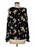 Allison Joy 100% Polyester Black 3/4 Sleeve Blouse Size M (estimated) - photo 2