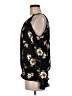 Allison Joy 100% Polyester Black 3/4 Sleeve Blouse Size M (estimated) - photo 5