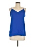 Naked Zebra 100% Polyester Blue Sleeveless Top Size M - photo 1
