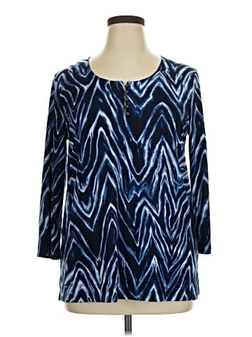 Jones New York Sport 3/4 Sleeve Top (view 1)