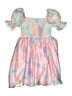 Bonnie Jean 100% Polyester Tie-dye Pink Dress Size 6X - photo 1