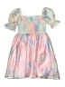Bonnie Jean 100% Polyester Tie-dye Pink Dress Size 6X - photo 2