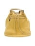 Tory Burch Yellow Leather Bucket Bag One size - photo 1