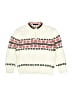 Kitestrings 100% Cotton Ivory Pullover Sweater Size 7 - photo 1
