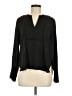 Zara Basic Black Long Sleeve Blouse Size M - photo 1