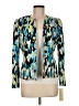 Evan Picone Print Teal Blazer Size 6 - photo 1