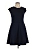Gap Solid Blue Casual Dress Size 10 - photo 1