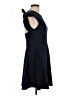 Gap Solid Blue Casual Dress Size 10 - photo 4