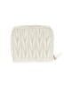 Miu Miu Ivory Leather Matelassé Wallet One size - photo 2
