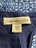 Coldwater Creek Print Blue Jacket Size 10 - photo 6