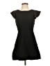 BCBGeneration 100% Polyester Solid Black Cocktail Dress Size 4 - photo 1